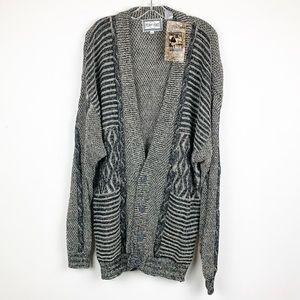 Point Zero Grandpa Cardigan Sweater